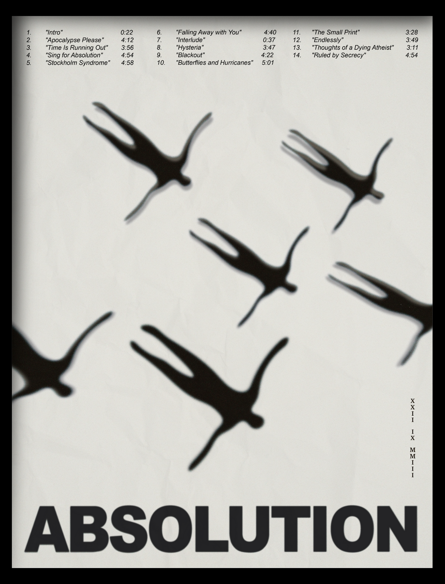 Muse - Absolution Poster