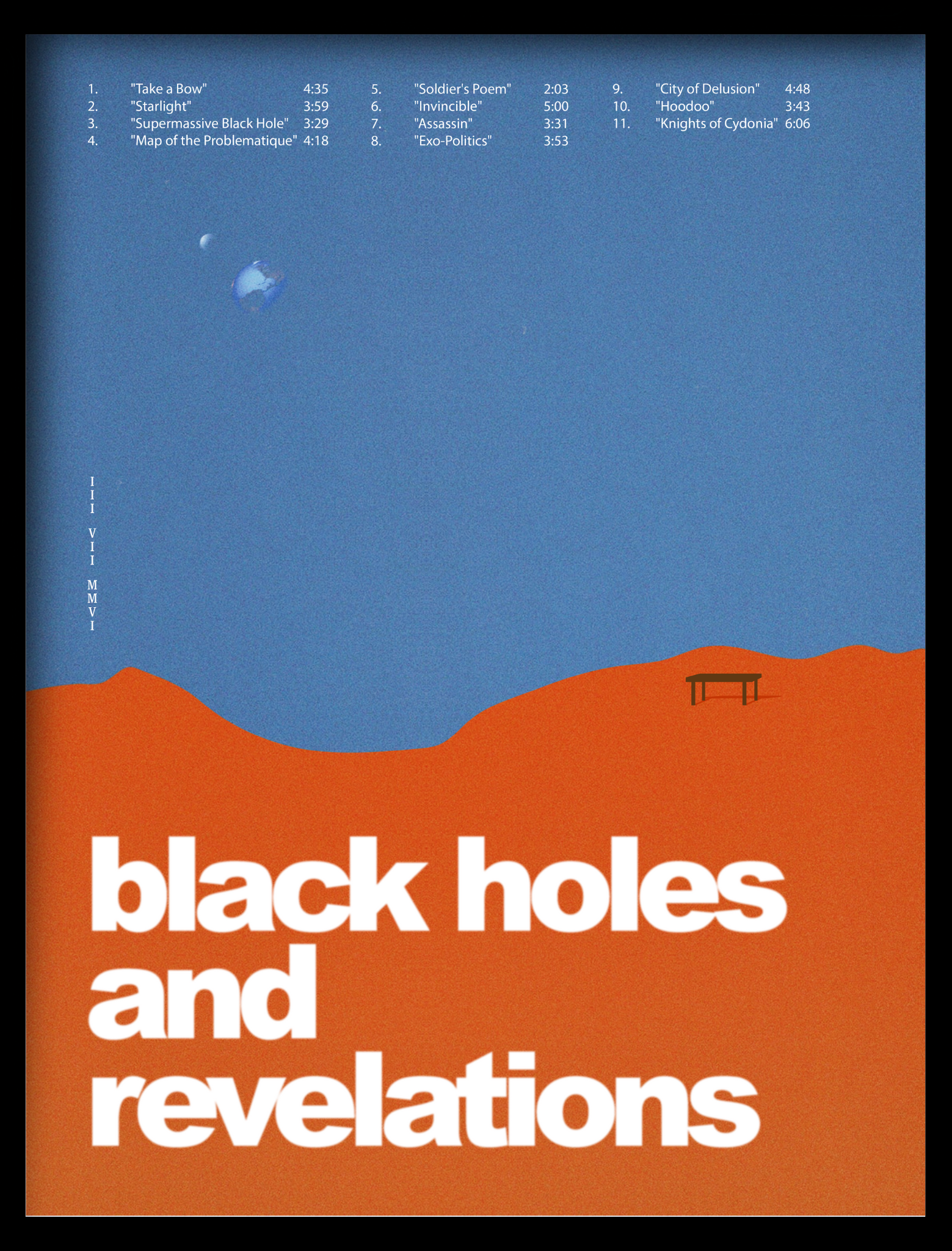 MUSE – BLACK HOLE \u0026 REVELATIONS (LP SELLADO) % | Central Vinilo Music Store, image size:1559x2048