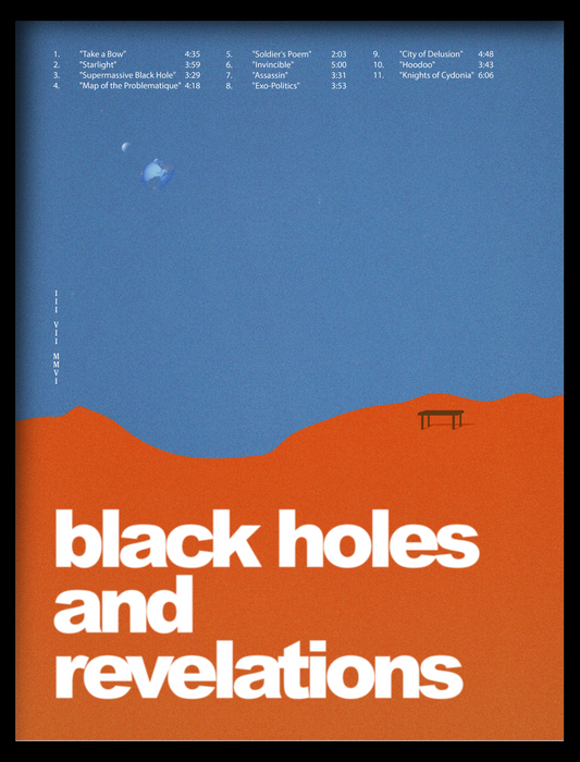Muse - Black Holes And Revelations Poster