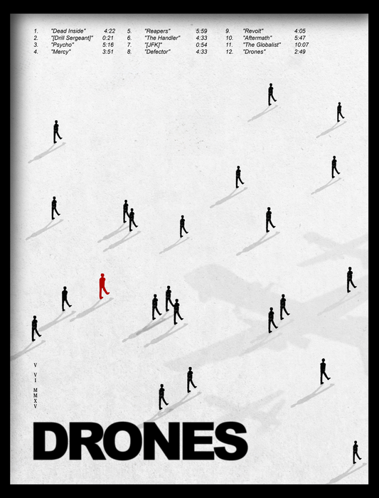 Muse - Drones Poster