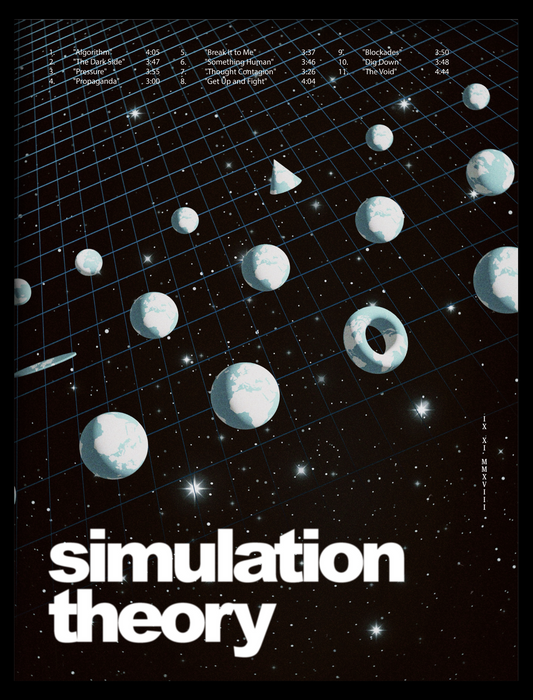 Muse - Simulation Theory Poster