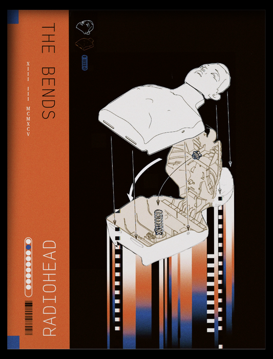 Radiohead - The Bends Poster