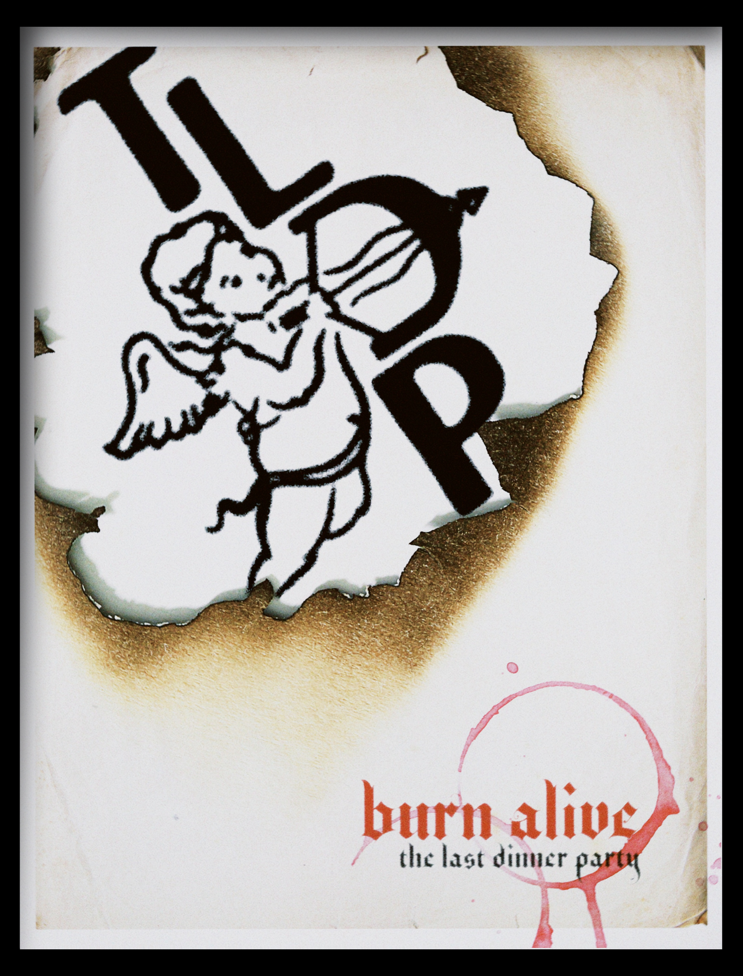 The Last Dinner Party - Burn Alive Poster