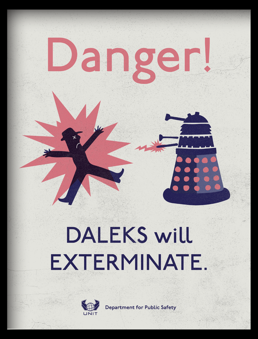 Doctor Who - Dalek PSA Poster