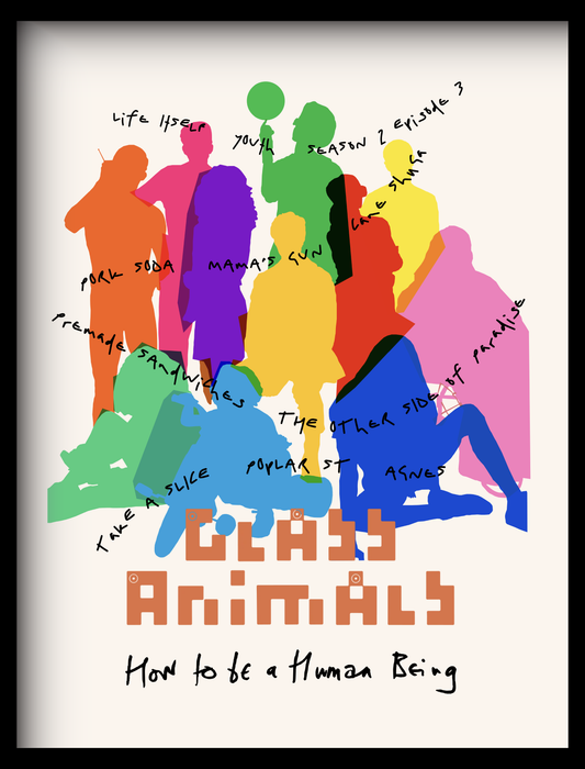 Glass Animals - How To Be A Human Being Poster