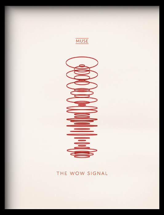 Muse - The Wow! Signal Poster